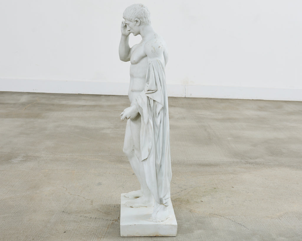 Neoclassical Greco-Roman Patrician Figurative Sculpture