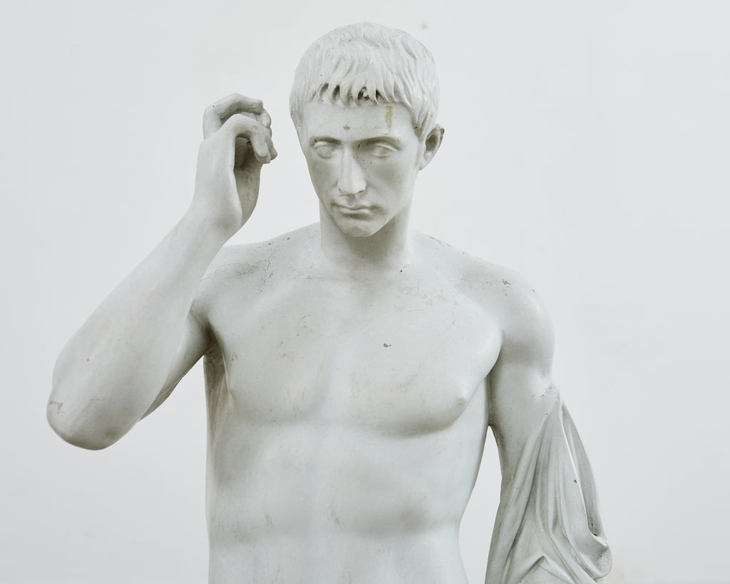Neoclassical Greco-Roman Patrician Figurative Sculpture