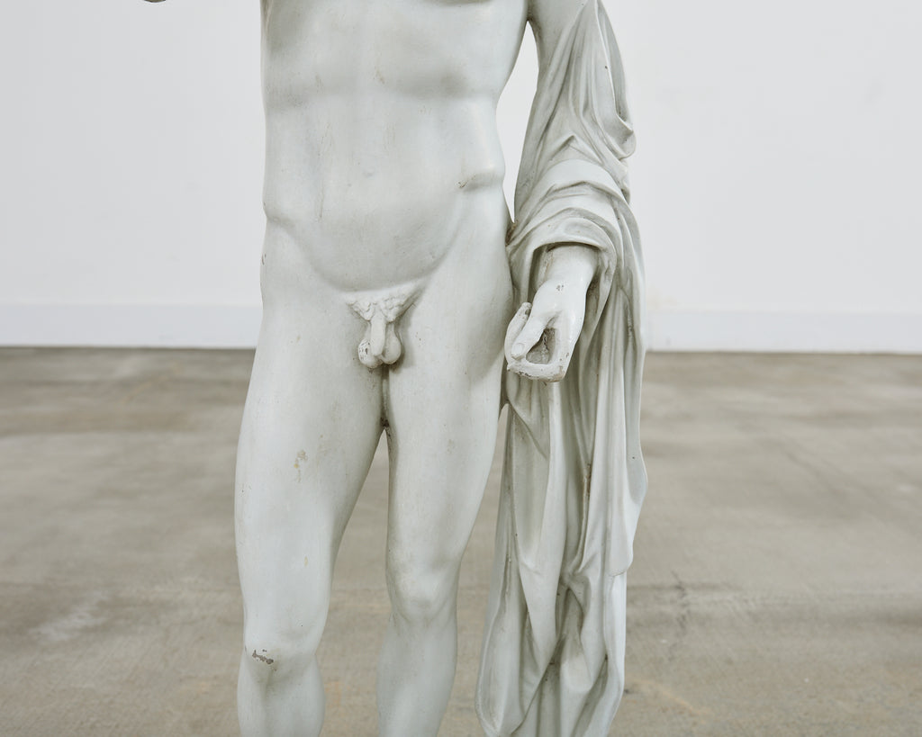 Neoclassical Greco-Roman Patrician Figurative Sculpture