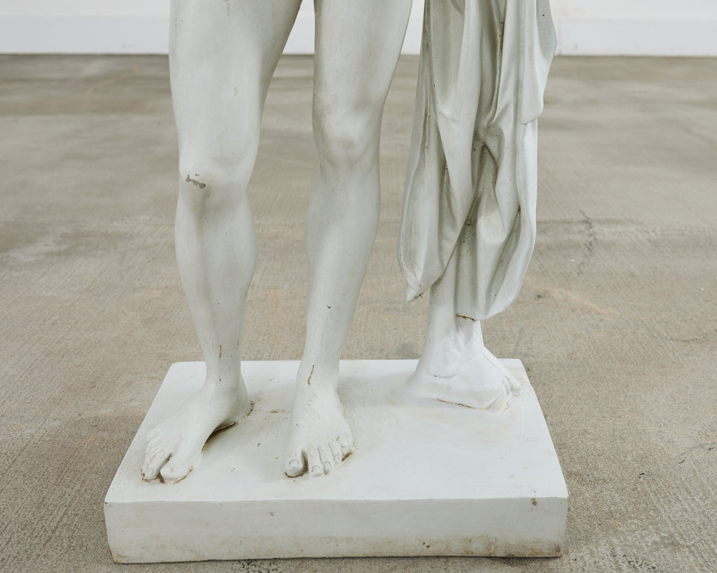 Neoclassical Greco-Roman Patrician Figurative Sculpture