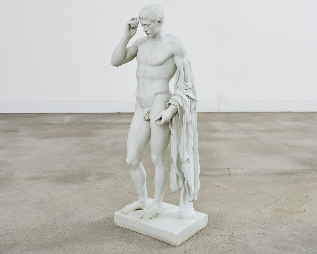 Neoclassical Greco-Roman Patrician Figurative Sculpture