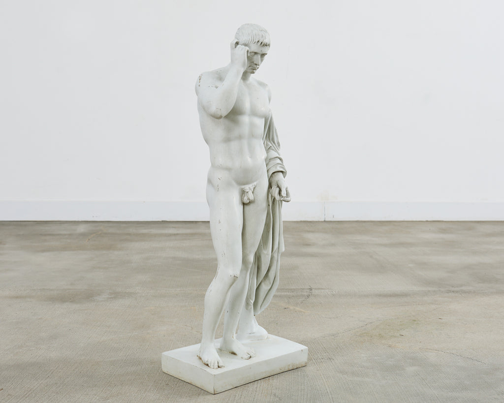 Neoclassical Greco-Roman Patrician Figurative Sculpture