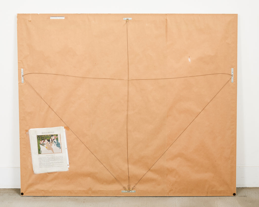 Christine Rosamond Signed Lithograph "Storyteller III" 1991