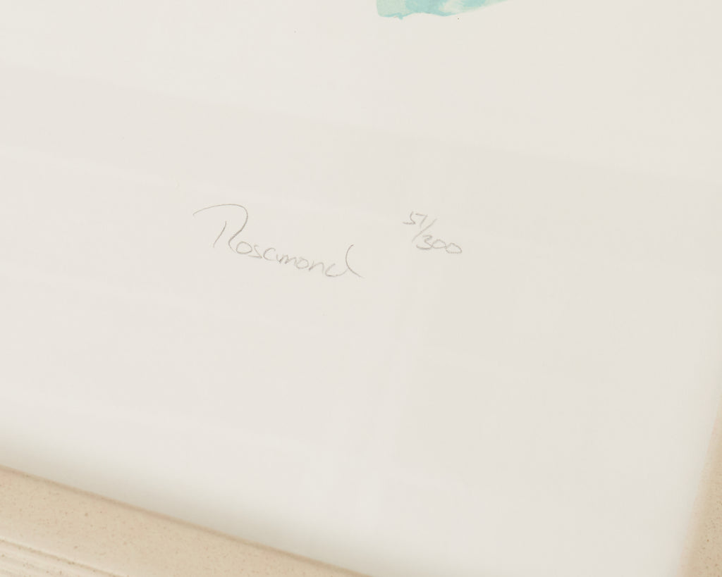 Christine Rosamond Signed Lithograph "Storyteller III" 1991