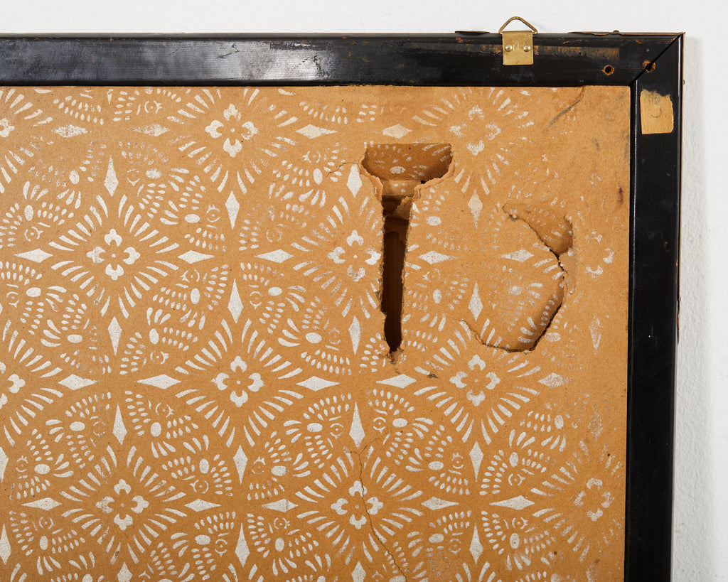 17th Century Japanese Edo Four Panel Screen Hotei with Chinese Sages