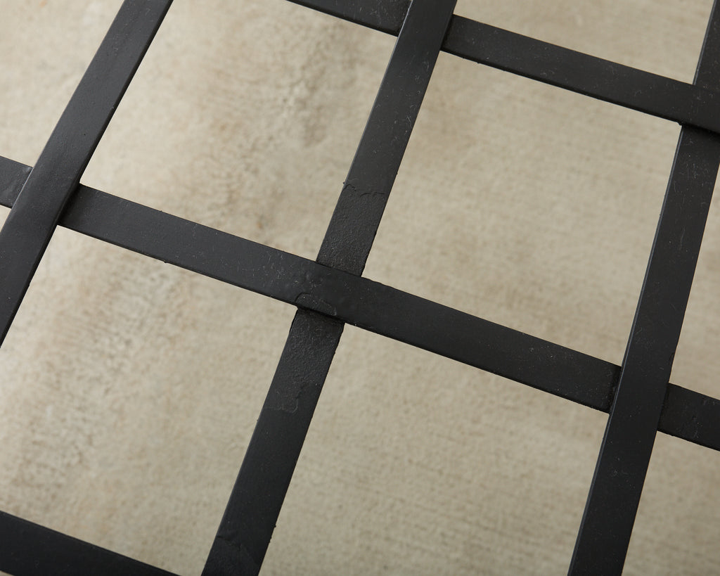 Pair Tetes de Lionnes Bronze Iron Chaise Longues After Giacometti