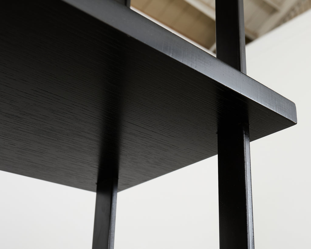 Pair of Ralph Lauren Italian Oak Cushing Etagere Bookcases