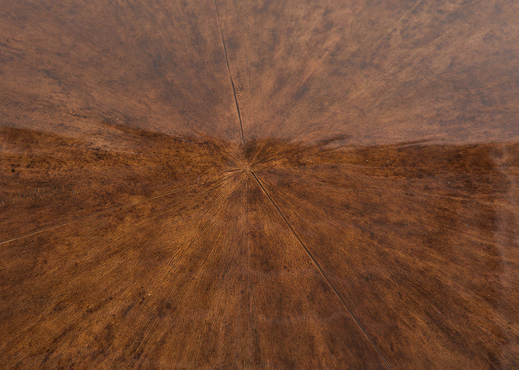 Therien Studio for Dessin Fournir Walnut Volute Dining Table