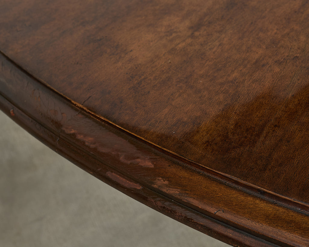 Therien Studio for Dessin Fournir Walnut Volute Dining Table