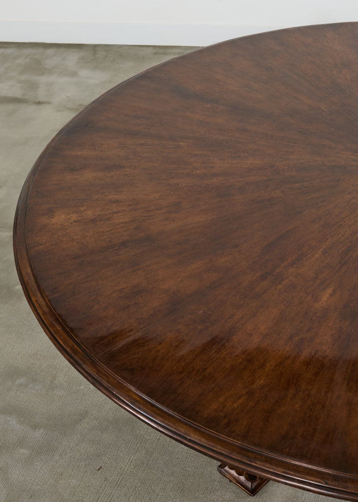 Therien Studio for Dessin Fournir Walnut Volute Dining Table