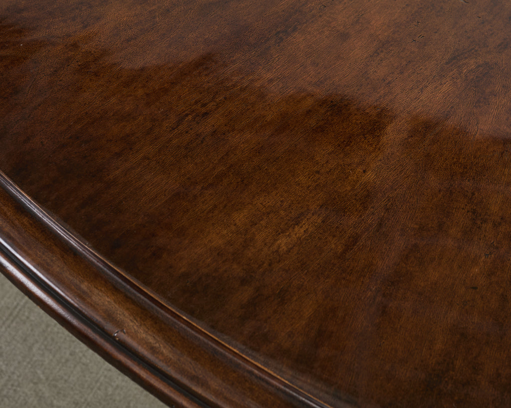 Therien Studio for Dessin Fournir Walnut Volute Dining Table