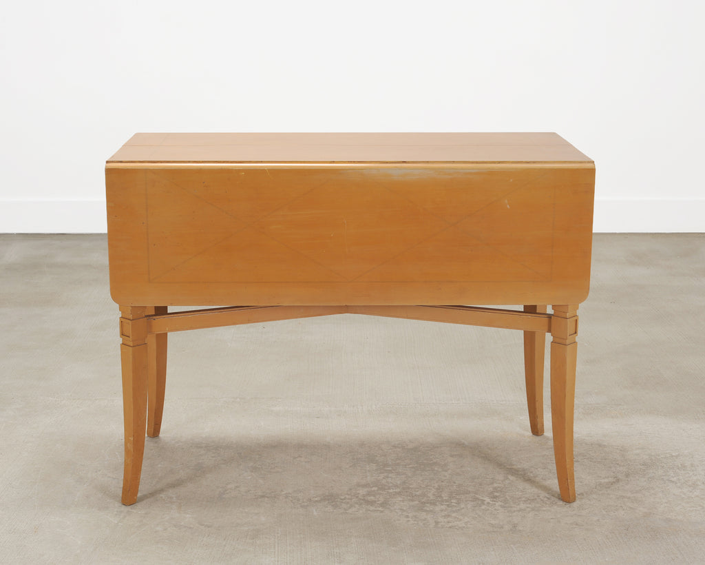 Tommi Parzinger for Charak Mahogany Danbury Extend Dining Table