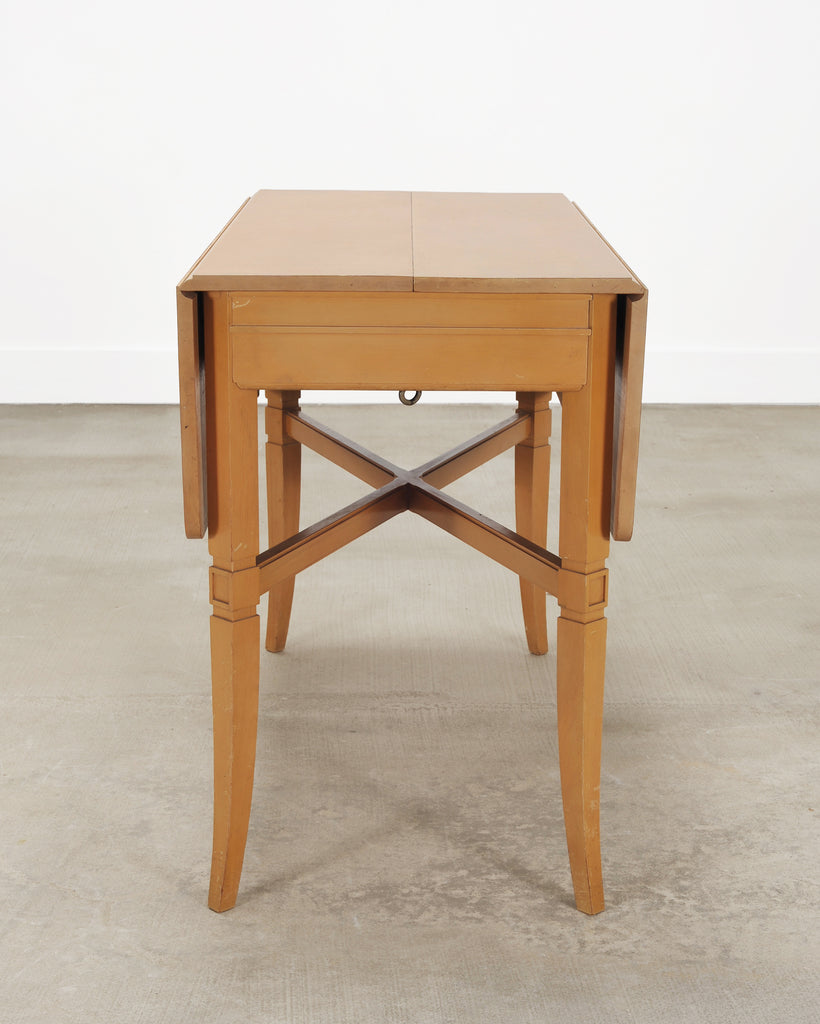 Tommi Parzinger for Charak Mahogany Danbury Extend Dining Table