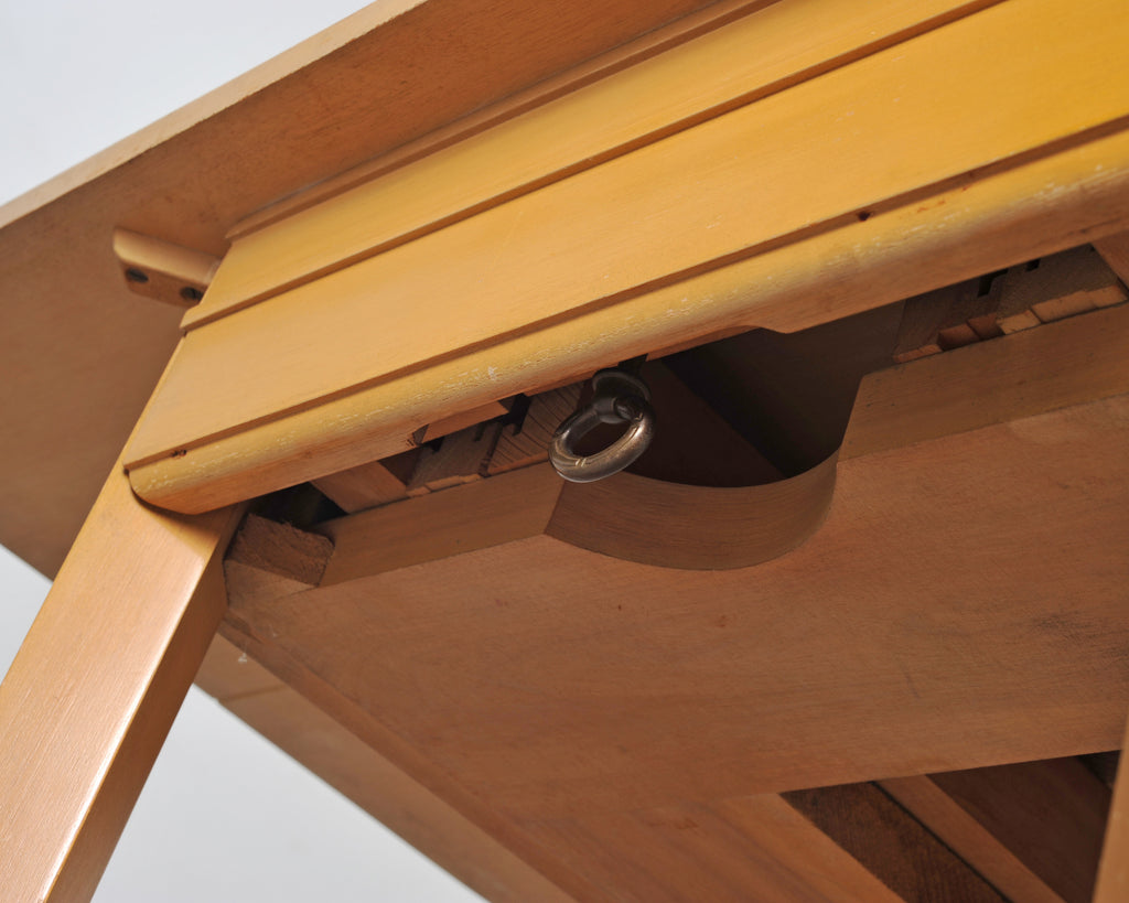 Tommi Parzinger for Charak Mahogany Danbury Extend Dining Table