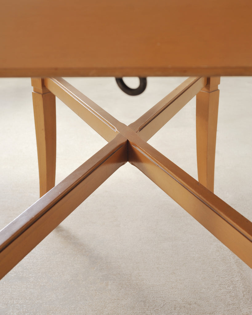 Tommi Parzinger for Charak Mahogany Danbury Extend Dining Table