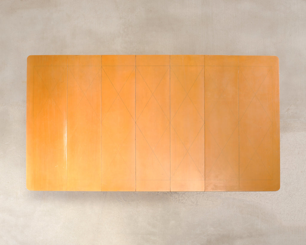 Tommi Parzinger for Charak Mahogany Danbury Extend Dining Table