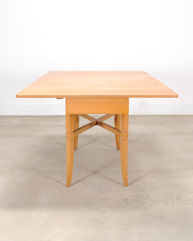 Tommi Parzinger for Charak Mahogany Danbury Extend Dining Table