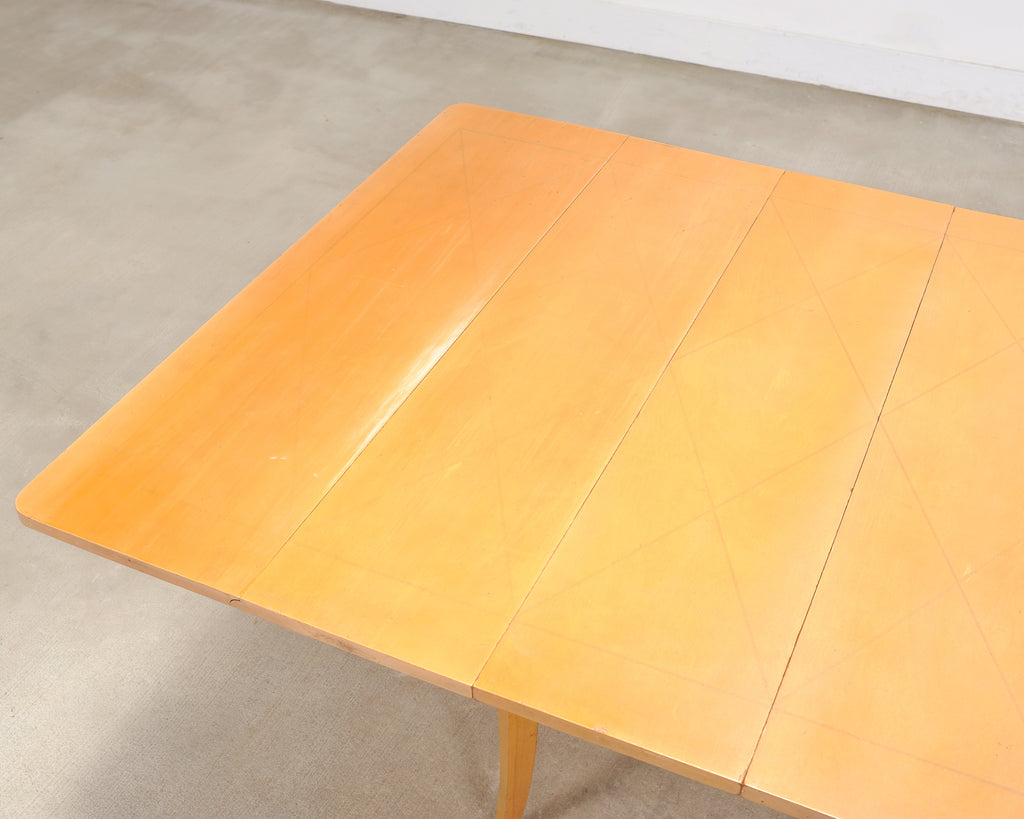 Tommi Parzinger for Charak Mahogany Danbury Extend Dining Table