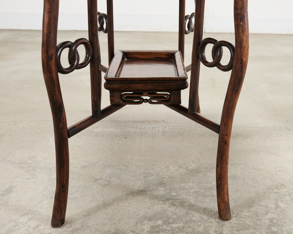 Chinese Export 20th Century Qing Dynasty Folding Tray Table