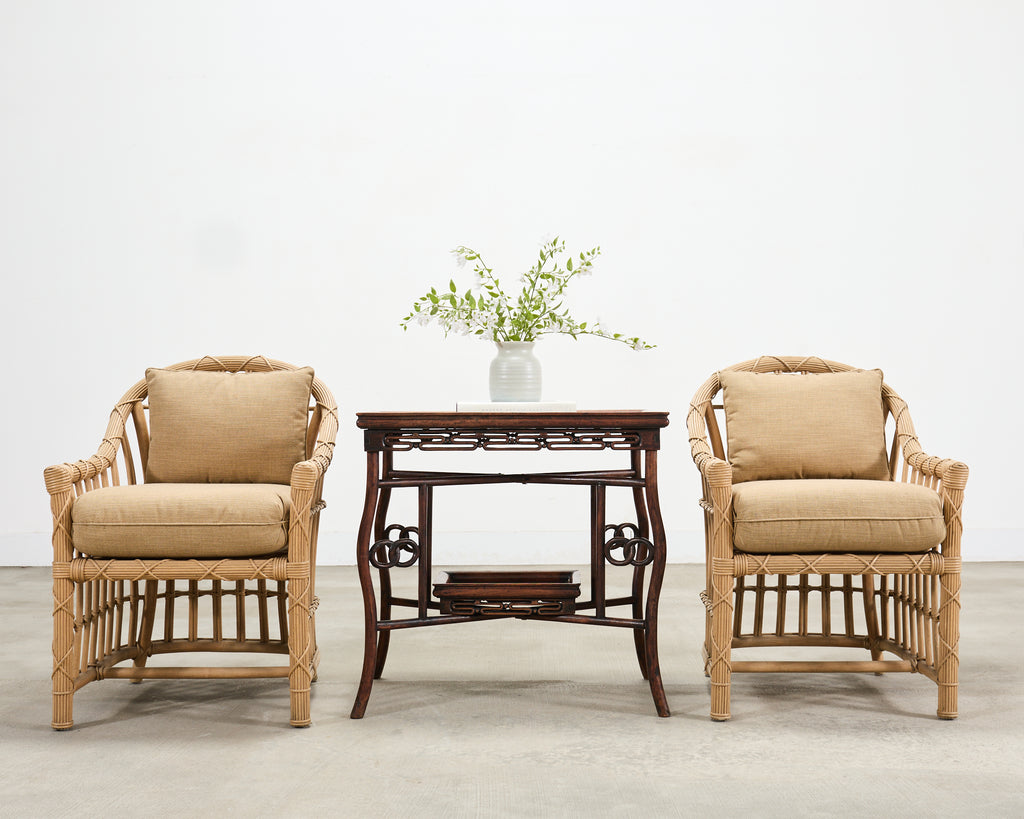 Chinese Export 20th Century Qing Dynasty Folding Tray Table