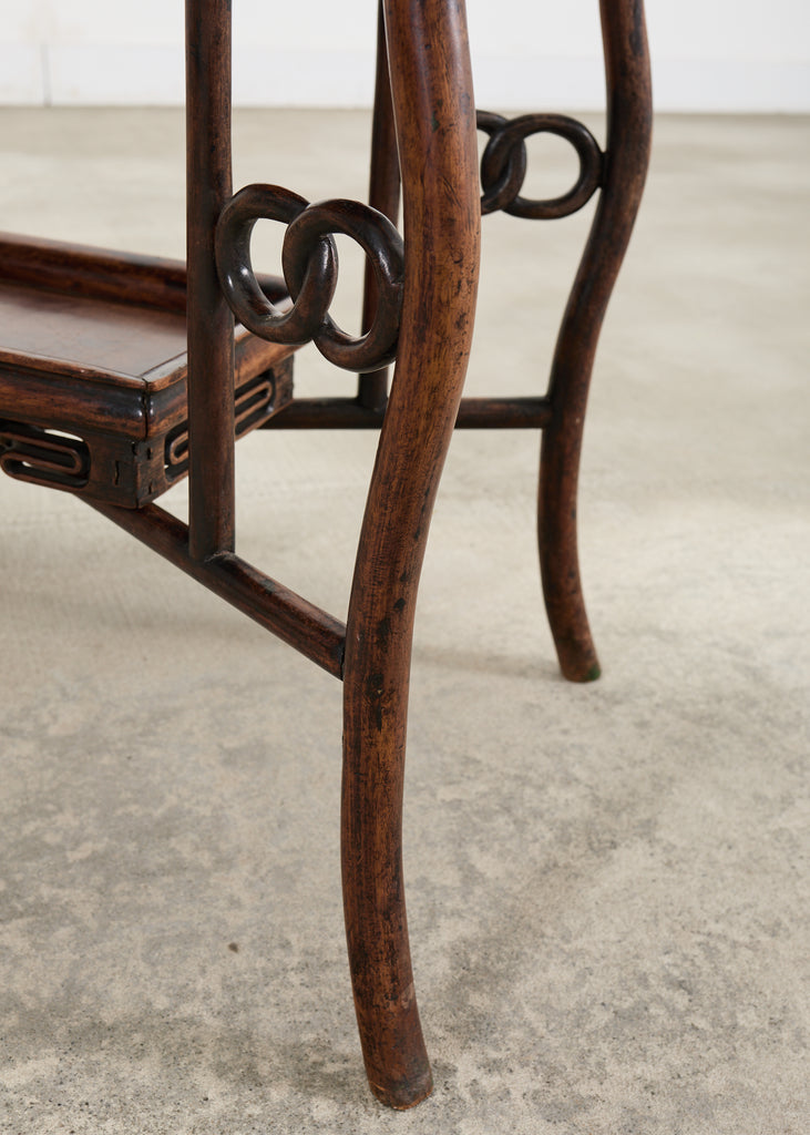 Chinese Export 20th Century Qing Dynasty Folding Tray Table