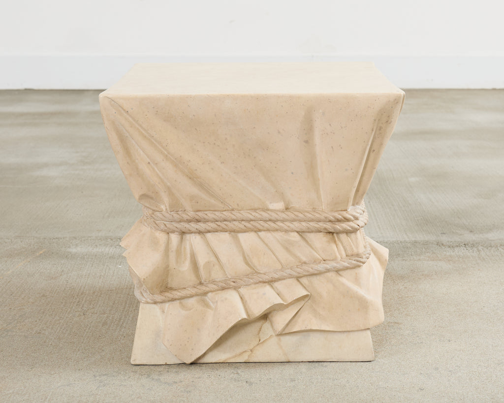 Pair of Trompe l'oeil Drink Tables After John Dickinson