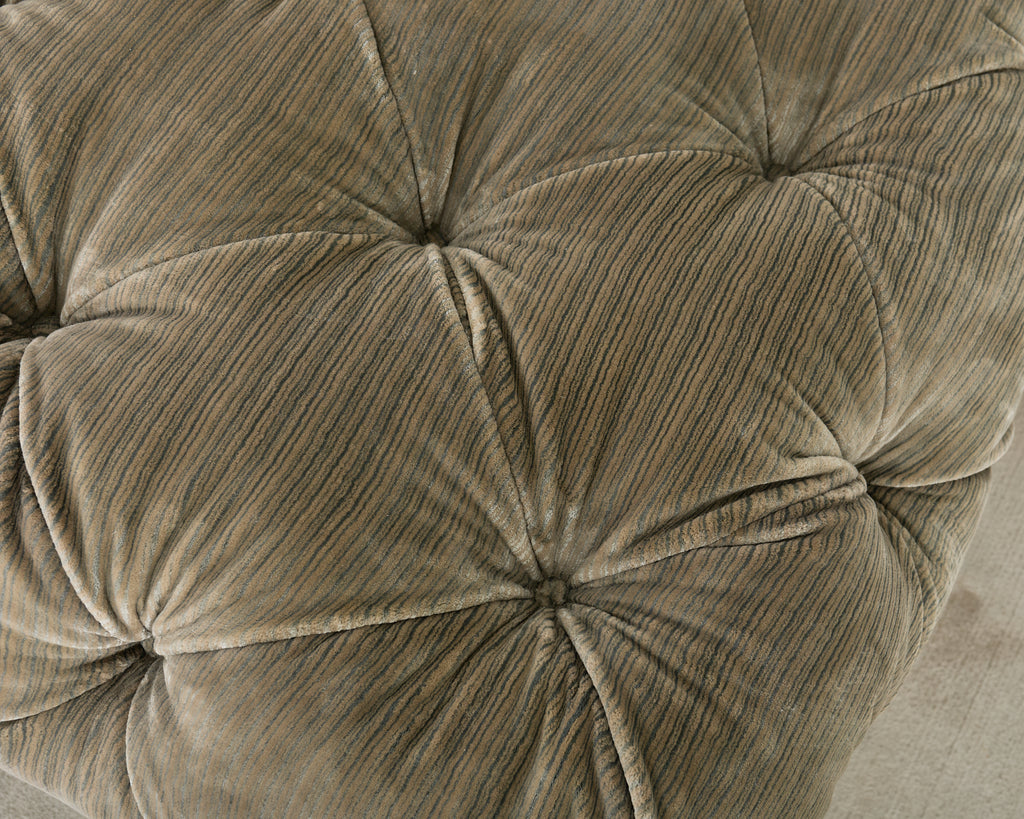 Timothy Oulton Soho Tufted U-Shaped Sectional Chaise Sofa 16 Ft.