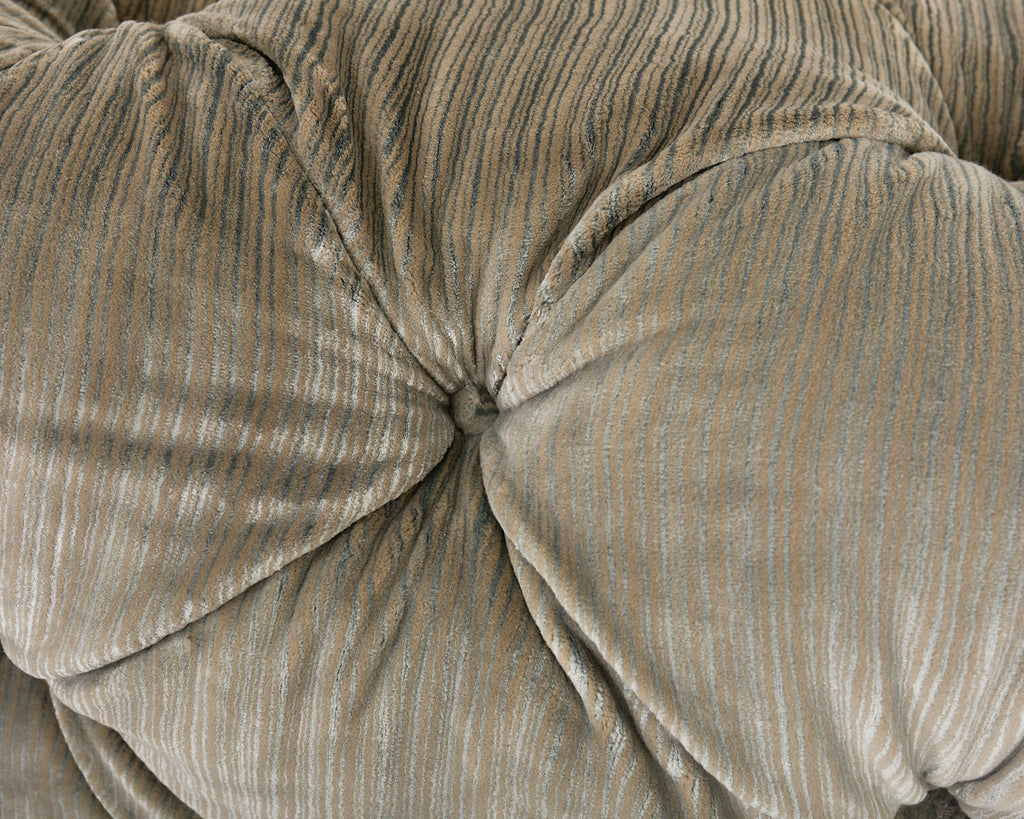 Timothy Oulton Soho Tufted U-Shaped Sectional Chaise Sofa 16 Ft.