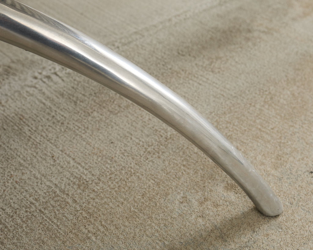 Set of Four Steel Bronze Turku Lounge Chairs by Ironies