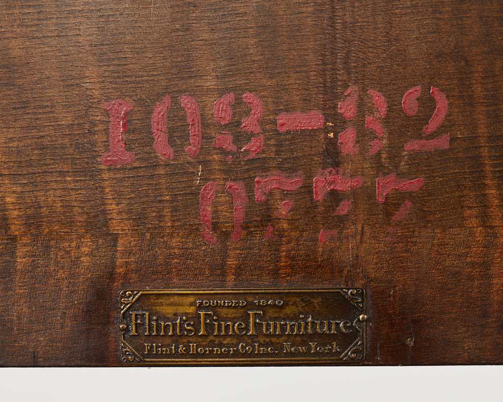 Spanish Baroque Style Walnut Vargueño Cabinet on Stand