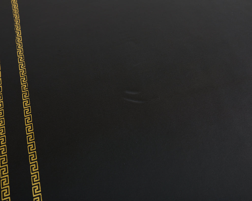 John Vesey Style Steel Bronze Mounted Library Table Desk