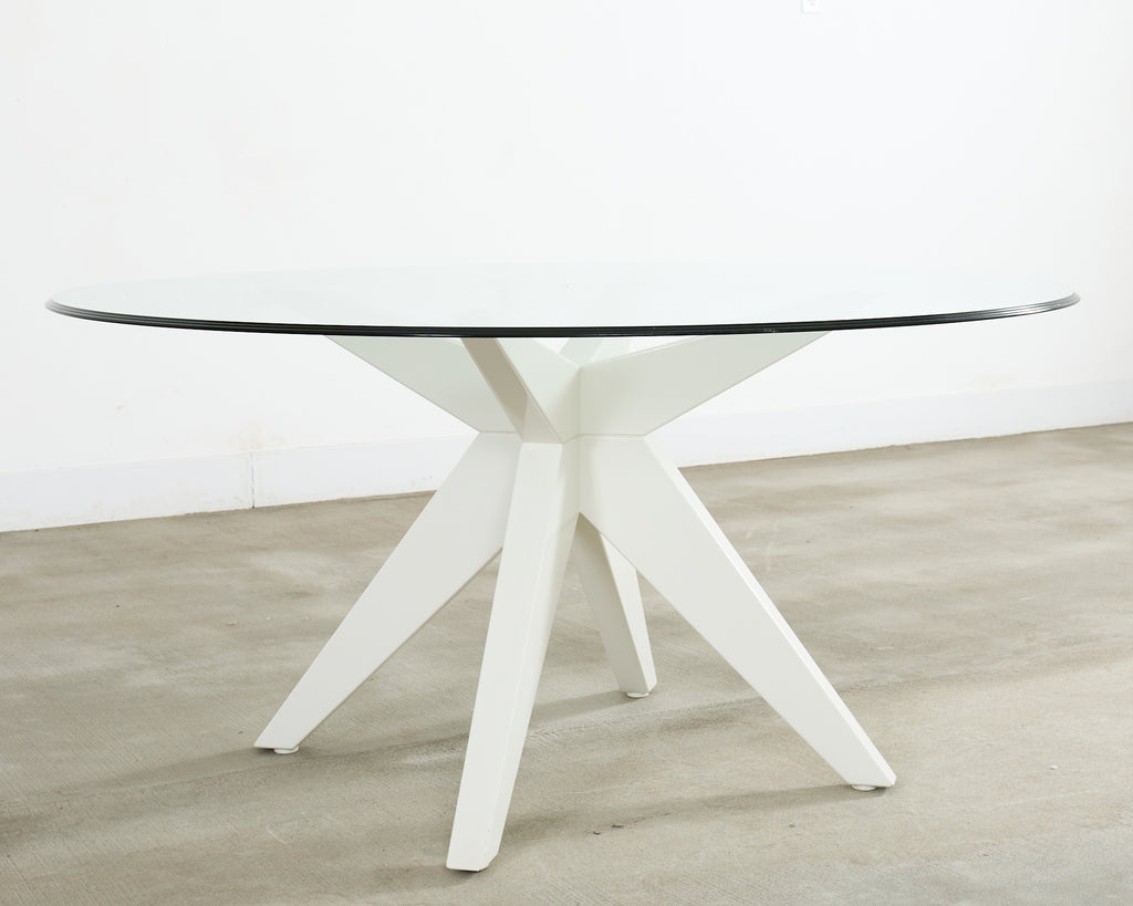 Weatherend Estate Furniture Lacquered Adams Garden Dining Table