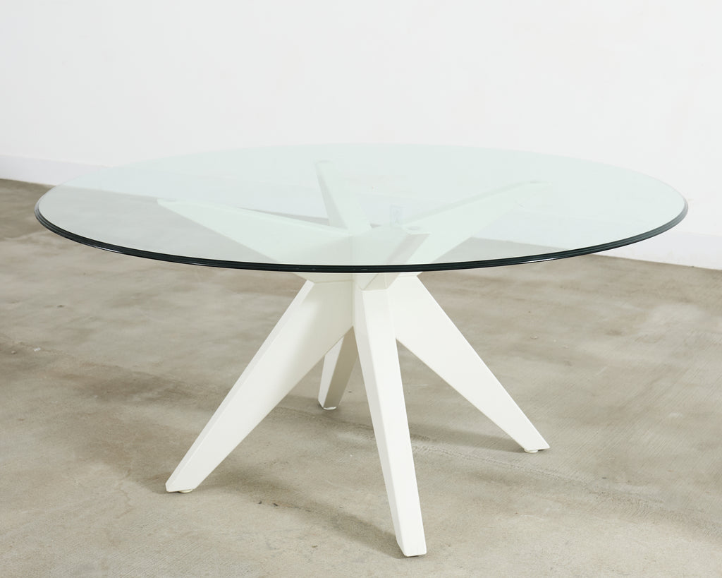 Weatherend Estate Furniture Lacquered Adams Garden Dining Table
