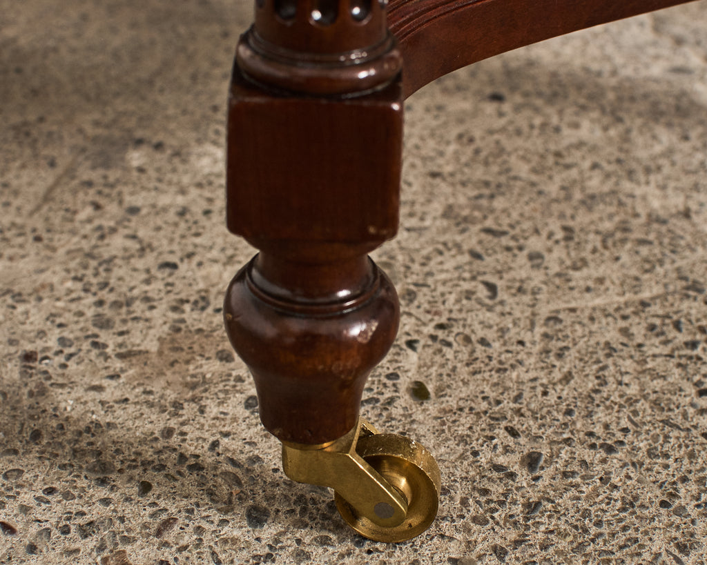 19th Century Set of Six Directoire Style Mahogany Dining Chairs