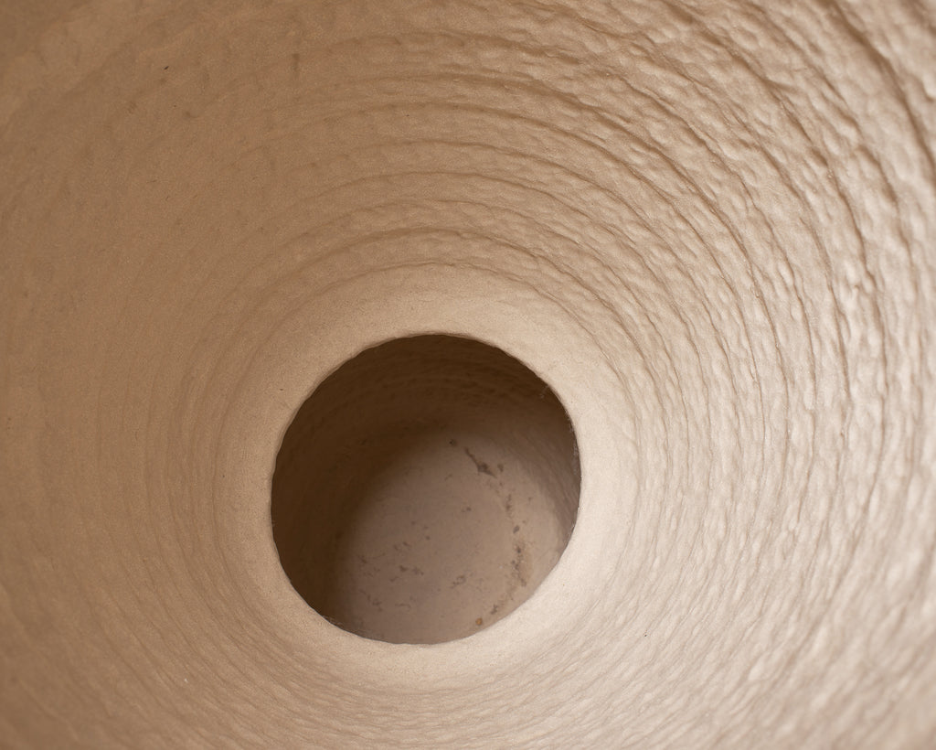 Kristina Riska Ceramic Stoneware Winter Urn Vase 4.5 Ft