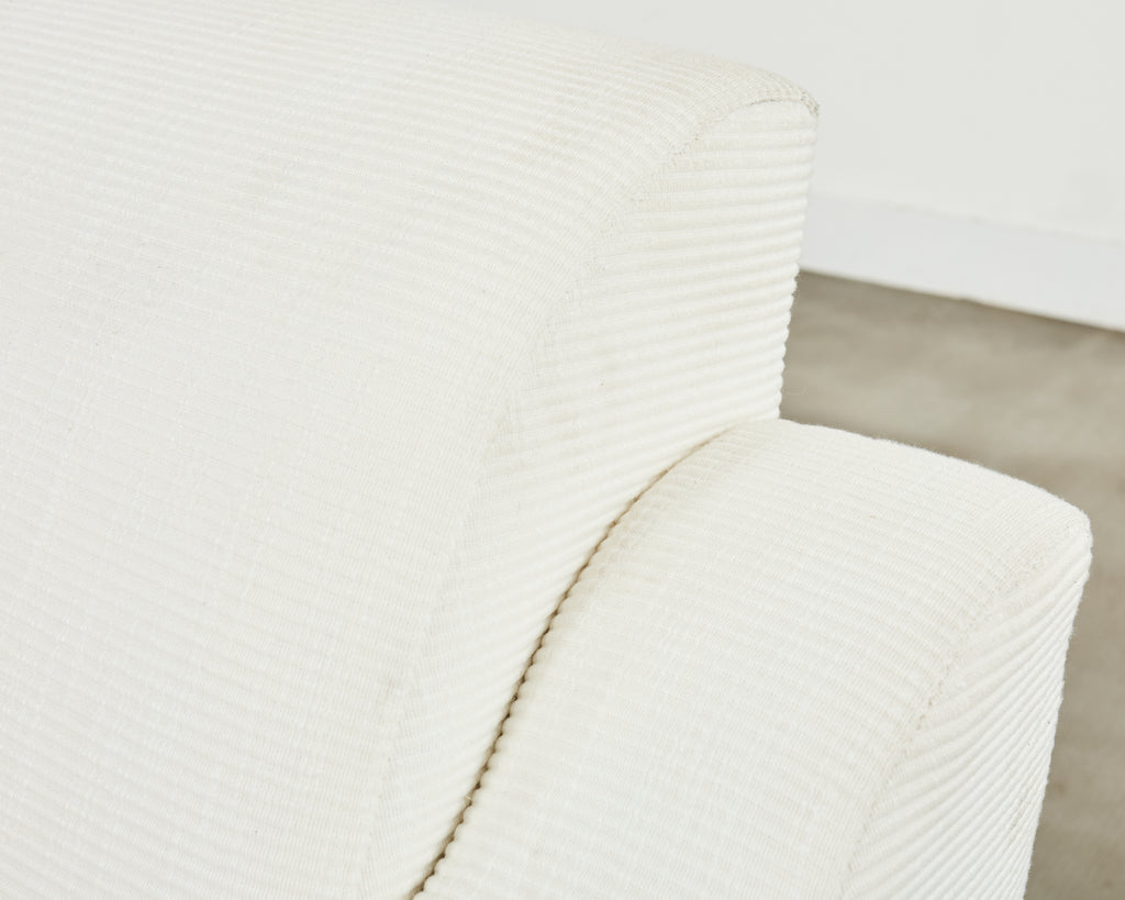 Ralph Lauren Italian Upholstered Raymond Club Chair