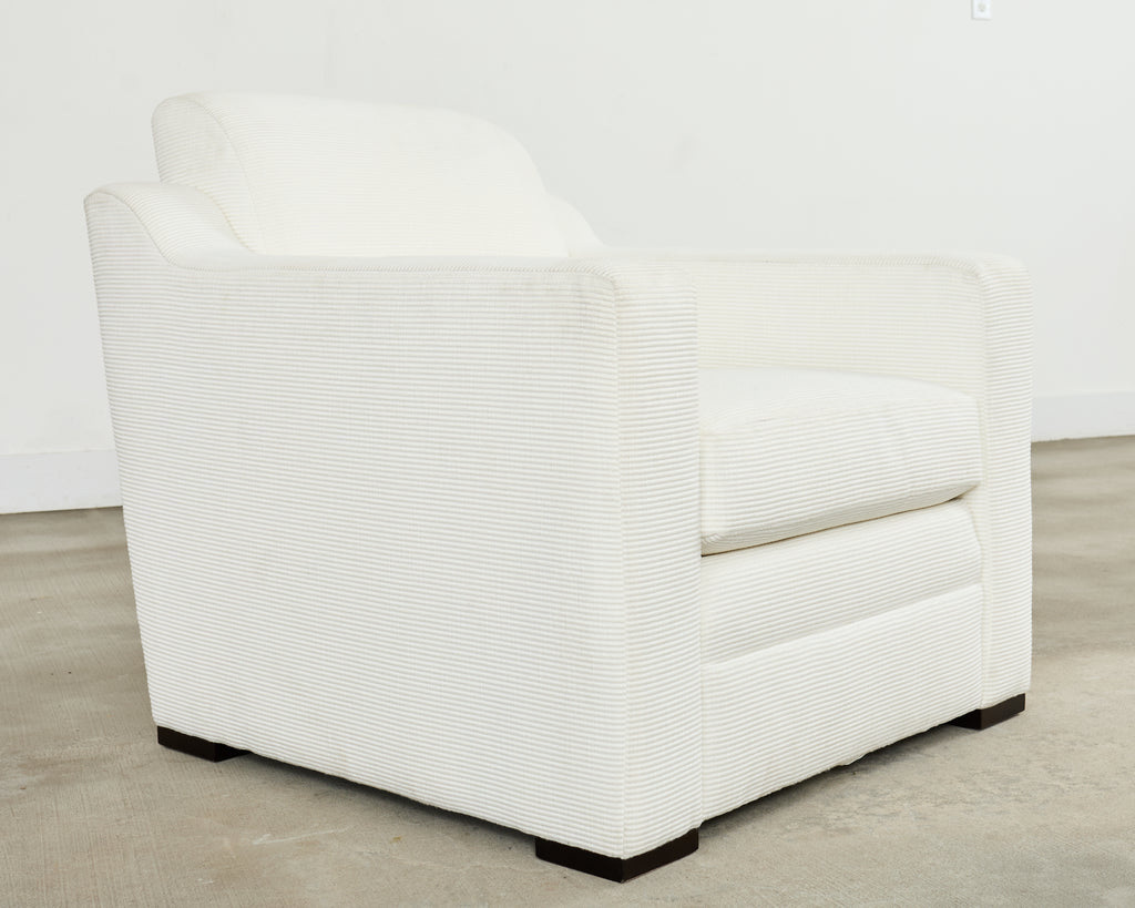 Ralph Lauren Italian Upholstered Raymond Club Chair