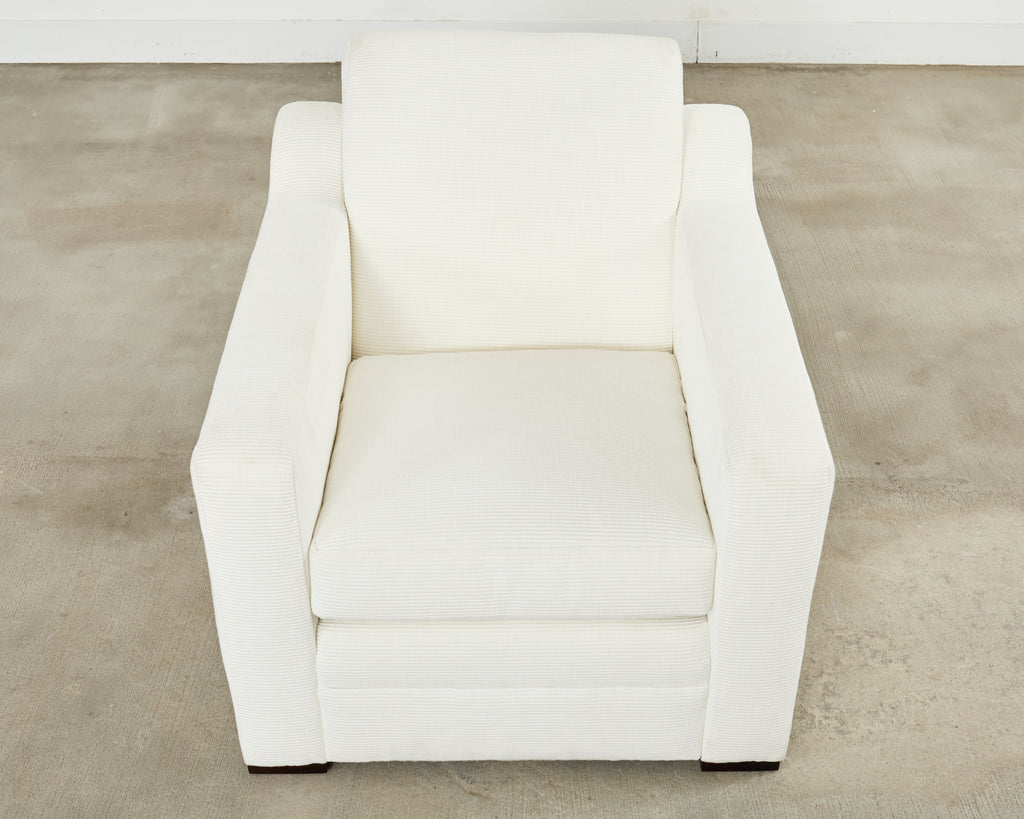 Ralph Lauren Italian Upholstered Raymond Club Chair