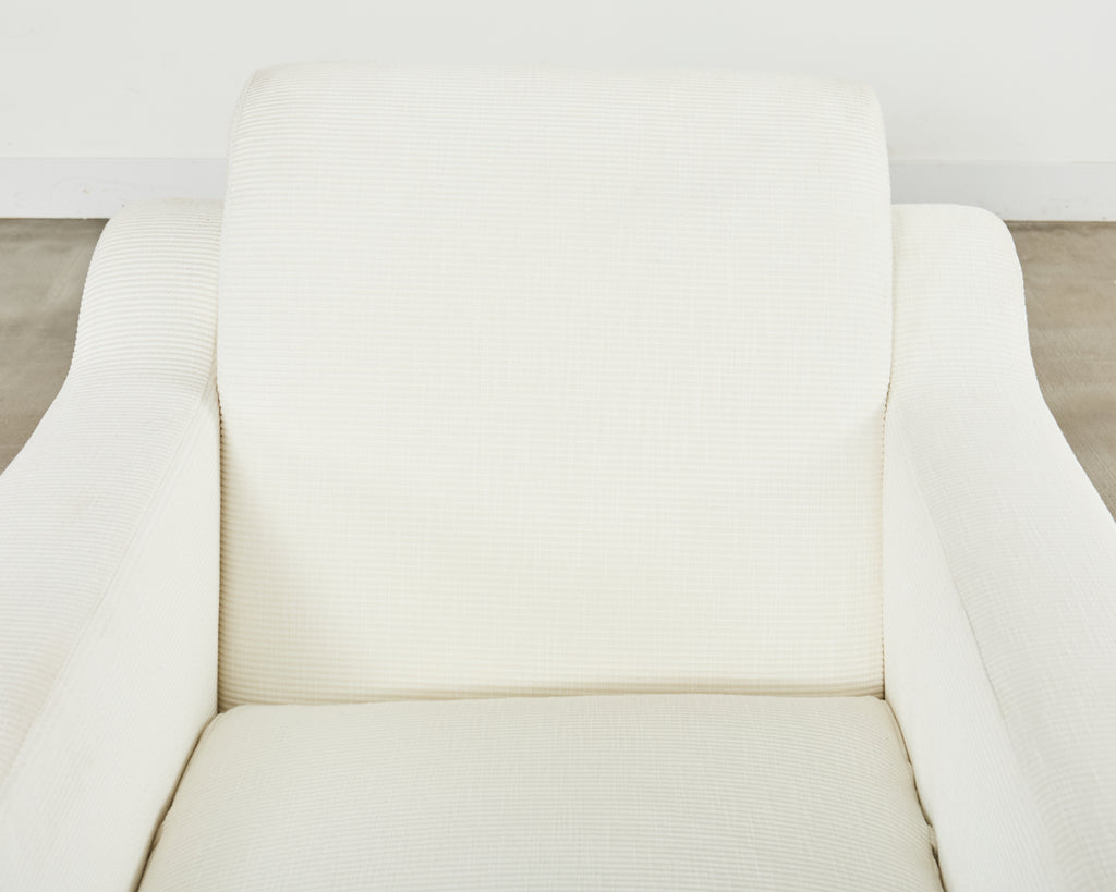 Ralph Lauren Italian Upholstered Raymond Club Chair