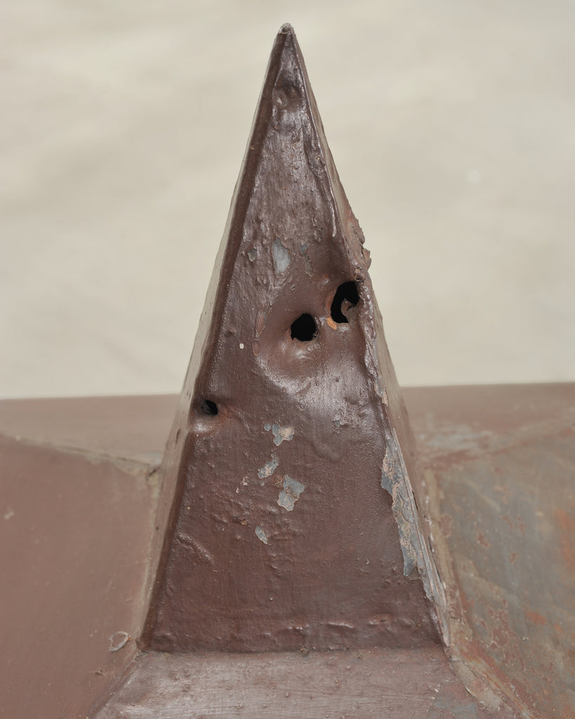 19th C. Pine Zinc Americana Farmhouse Pagoda Form Roof Cupola