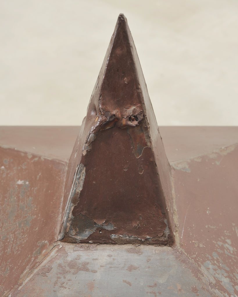 19th C. Pine Zinc Americana Farmhouse Pagoda Form Roof Cupola