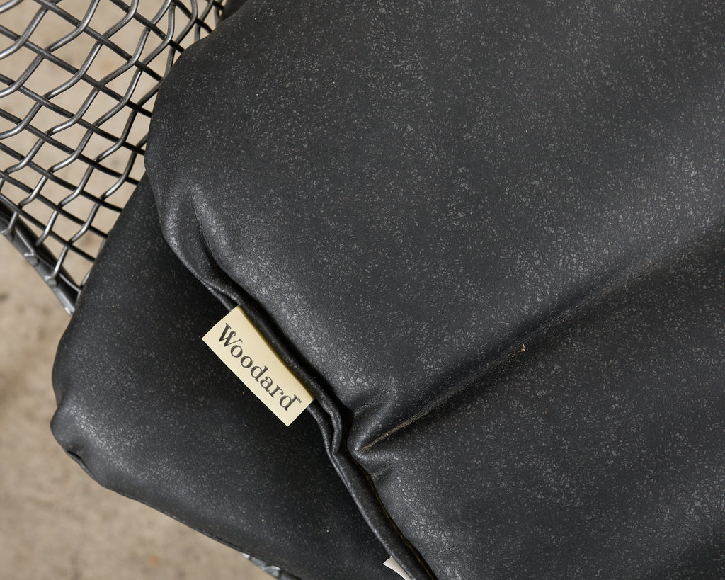 21st Century Set of Four Woodard Sculptura Garden Dining Armchairs