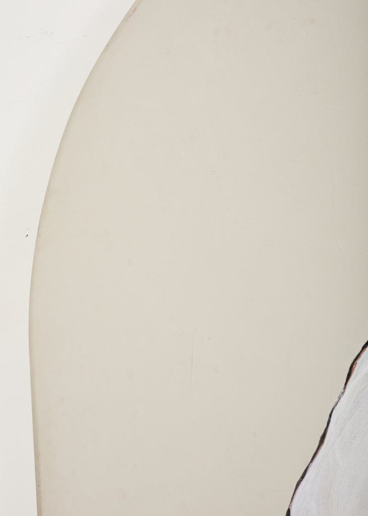 Ira Yeager Bunny in Overalls Oil Canvas 6.5 Ft.