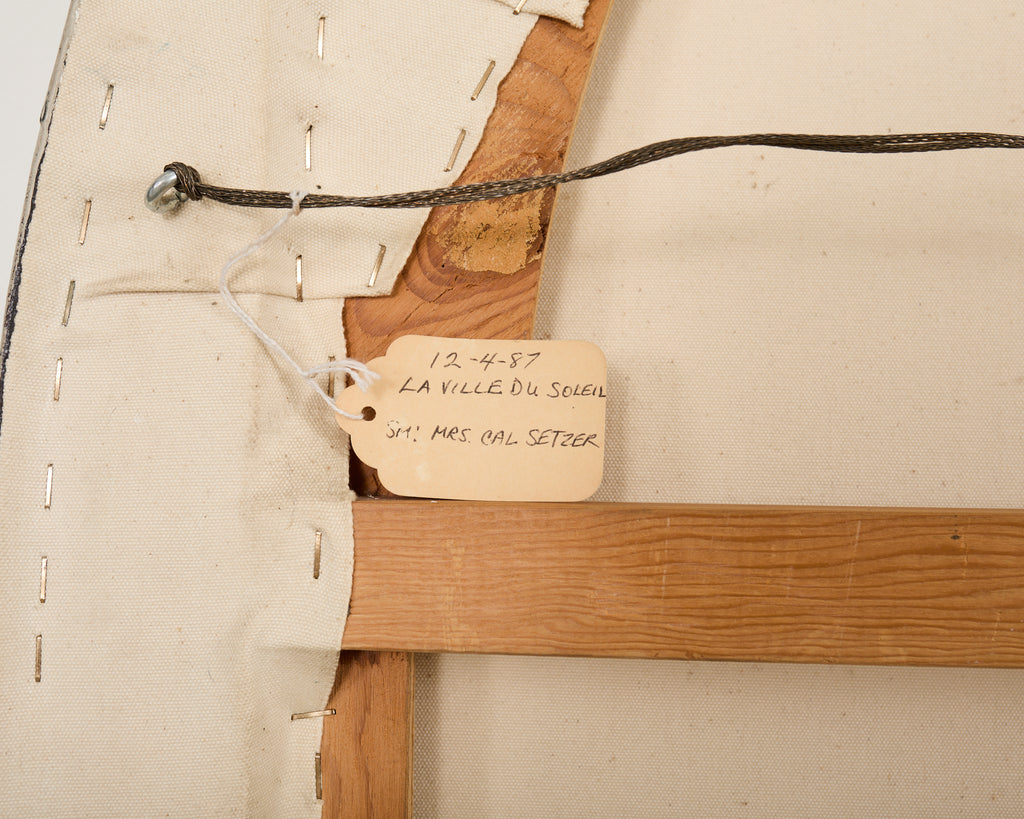 Ira Yeager Bunny in Overalls Oil Canvas 6.5 Ft.