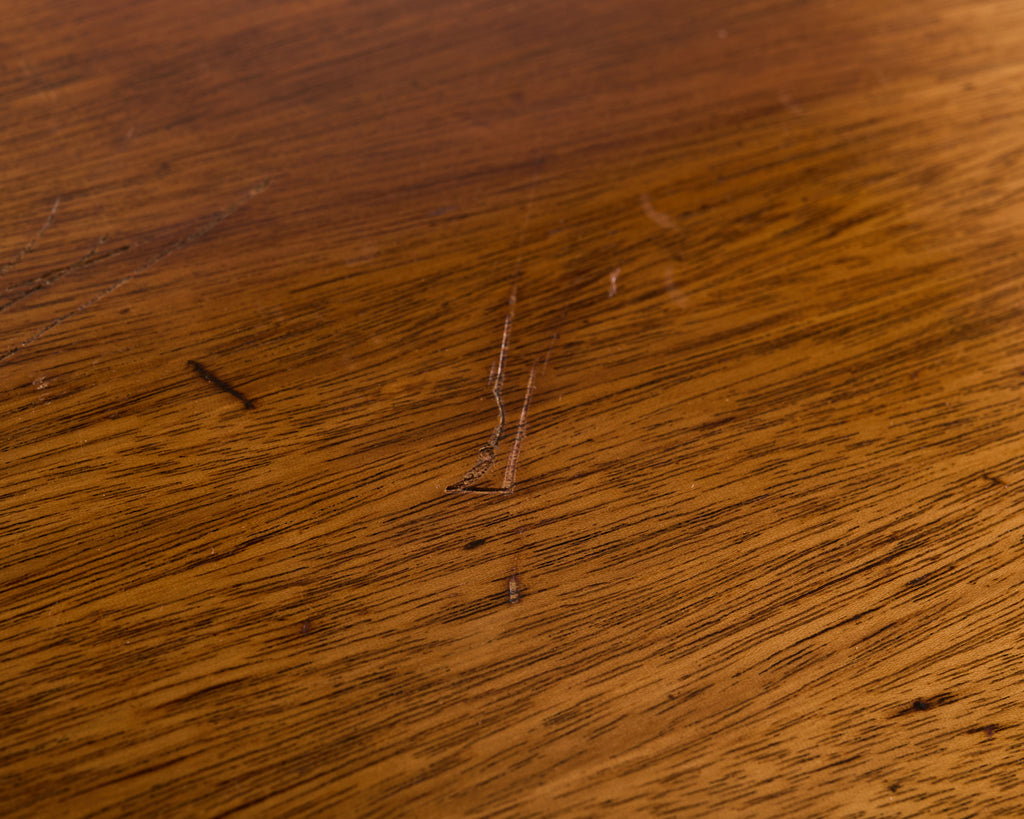 Pair of Italian Neoclassical Walnut Apollo Sunburst Demilunes