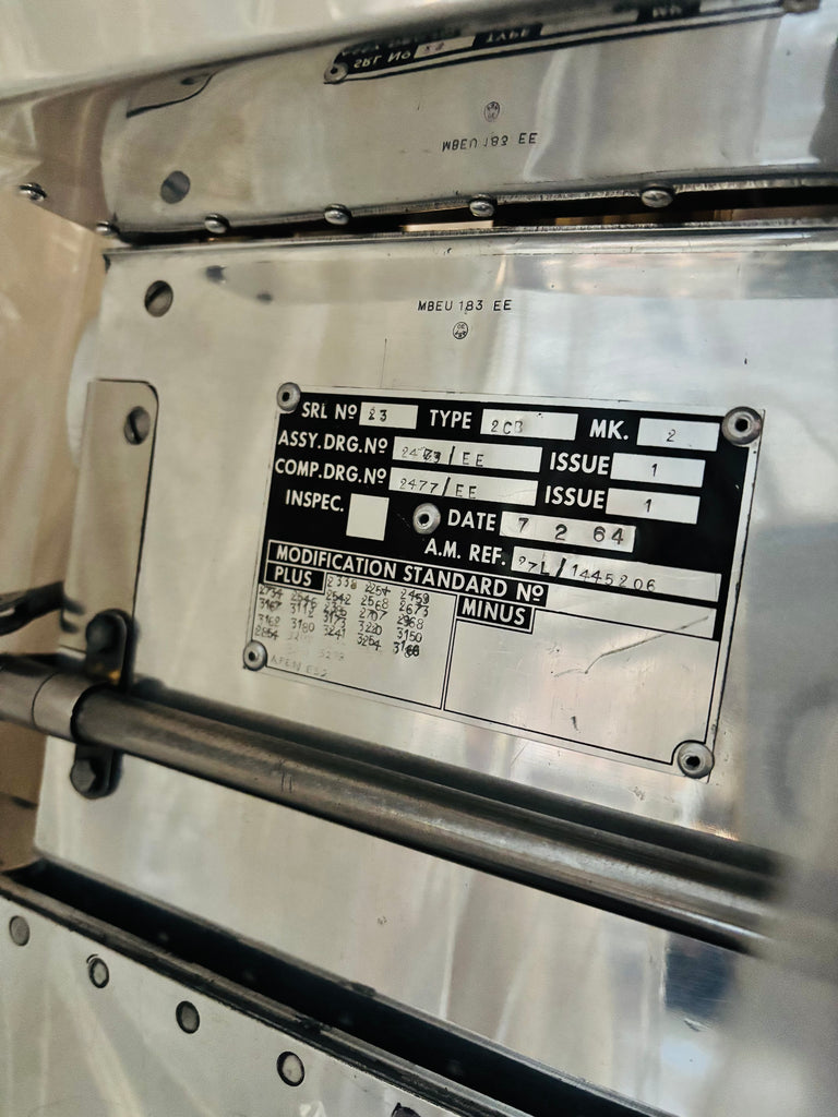 Martin-Baker MK2 Ejection Seat, Polished Aluminum, Mid-Century Art