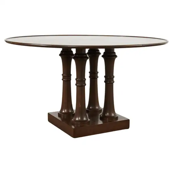 Michael Berman LTD Round Walnut Palma Dining Table