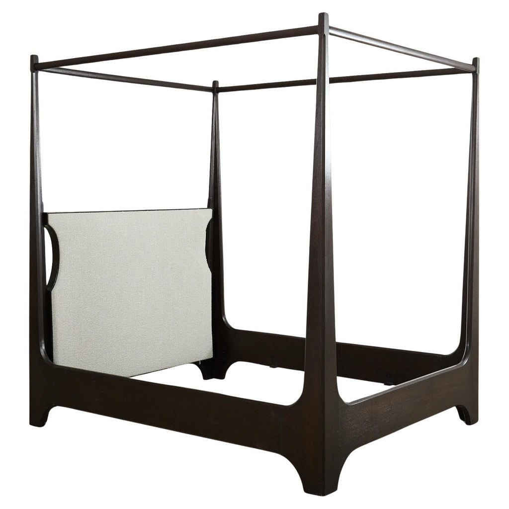 Holly Hunt Sorraia Queen Size Walnut Canopy Bed