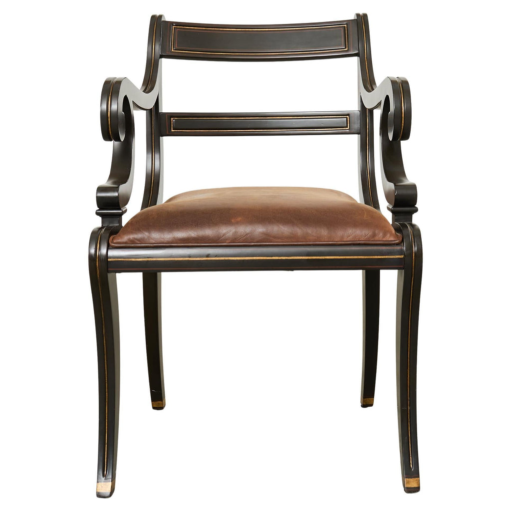 Ralph Lauren English Regency Style Alastair Library Chair