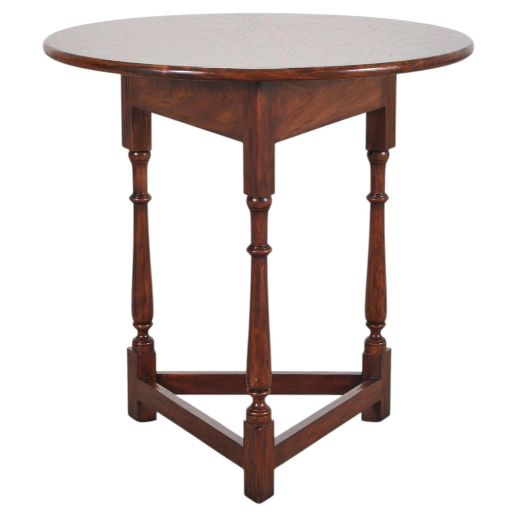 Ralph Lauren Country English Style Walnut Cricket Pub Table
